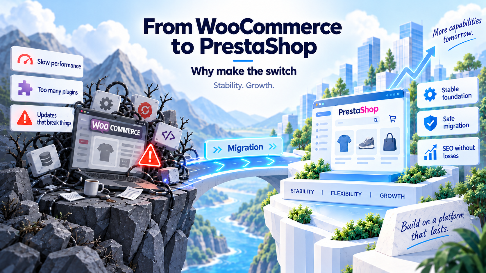 From WooCommerce to PrestaShop
